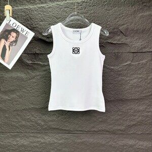 Loewe Designer Sleeveless Tank Top